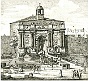 1780_ Raphael Morghen. Incisione. Porta Portello con l'antico ponte in legno, precedente all'attuale in muratura (Oscar Mario Zatta)